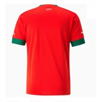 Koszulka piłkarska Maroko Strój Domowy MŚ 2022 tanio Krótki Rękaw